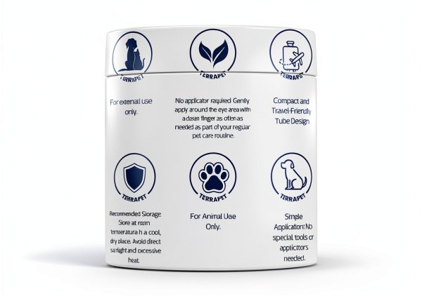 TerraPet Dog Eye Care Cream Easy Application All Ages-4