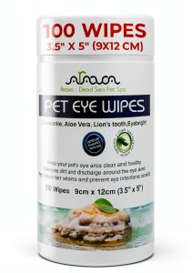 Arava Pet Eye Wipes Gentle Tear Stain Prevention Dogs Cats-0