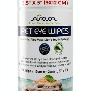 Arava Pet Eye Wipes Gentle Tear Stain Prevention Dogs Cats-0