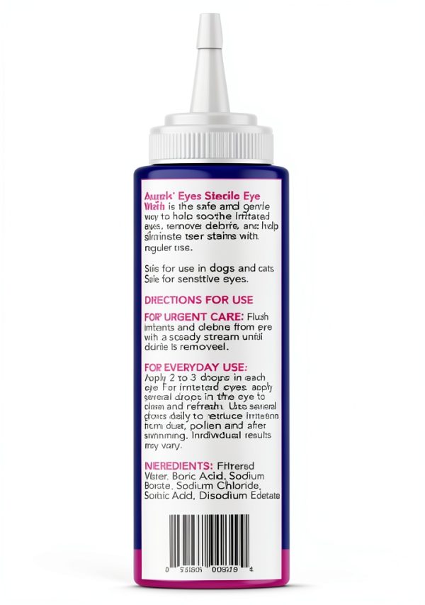 Angels Eyes Sterile Wash Dog Cat Eye Care Relief-6