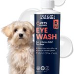 Vets Preferred Dog Eye Wash Gentle Antiseptic Tear Stain-0