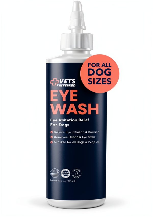 Vets Preferred Dog Eye Wash Gentle Antiseptic Tear Stain-8