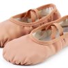 Dynadans Leather Ballet Shoes Kids Dance Slippers Flexible-5