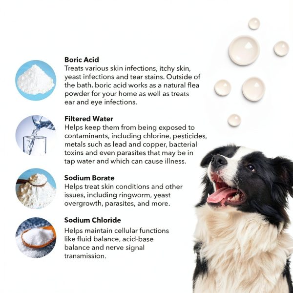 Vets Preferred Dog Eye Wash Gentle Antiseptic Tear Stain-2