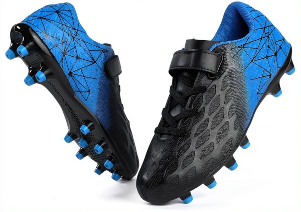 Skerxut Soccer Cleats Boys Girls Firm Ground Traction-0