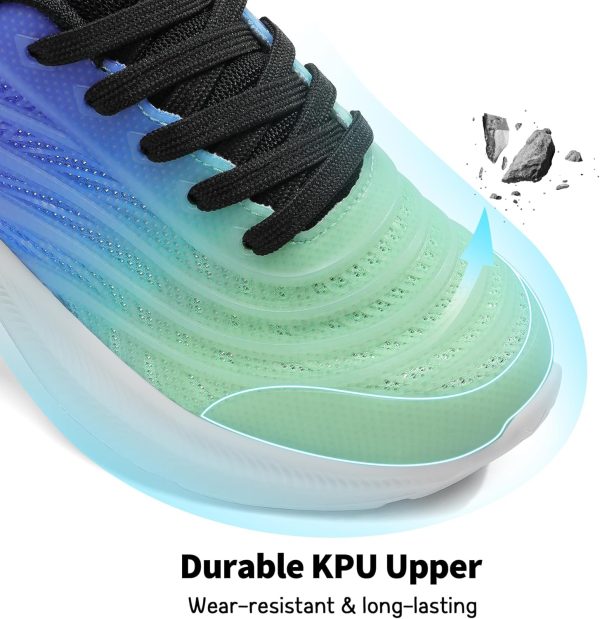 DREAM PAIRS Kids Running Shoes Durable KPU Lightweight EVA-4