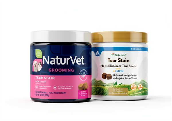 NaturVet Tear Stain Supplement for Dogs Cats Eye Care-1
