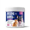 BuddyCheer Dog Eye Wipes Hypoallergenic No Rinse Formula-8