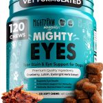 Mighty Eyes Dog Tear Stain Supplement Vet Formulated USA-0