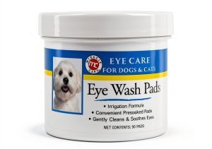 Miracle Care Eye Wash Pads for Dogs Cats Sterile Wipes-0