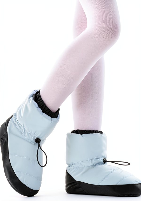 STELLE Girls Ballet Booties Non-Slip Warm Up Shoes-1