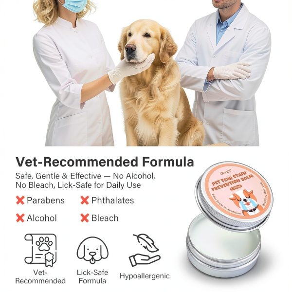 Oivollii Tear Stain Remover Balm Gentle Pet Eye Care-4
