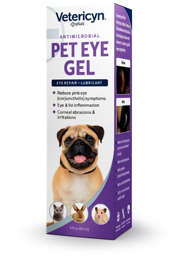 Vetericyn Plus Eye Gel Pet Eye Care Lubricant Repair-5