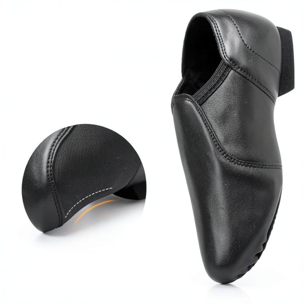 Jazz Dance Shoes STELLE PU Black Kids Size9-3