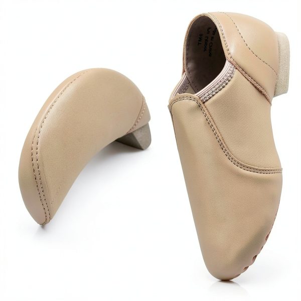 Jazz Dance Shoes STELLE PU Upper Black for Kids-3