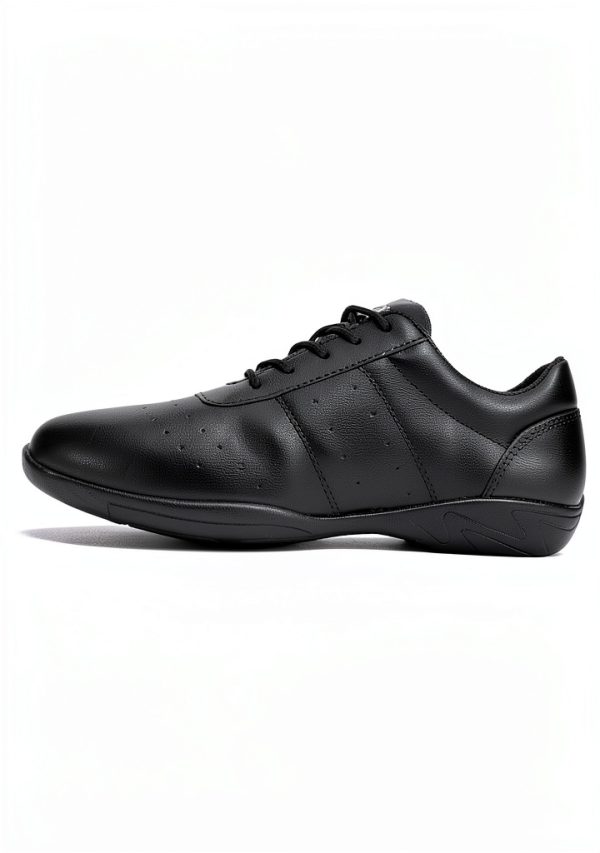 Girls Cheerleading Shoes EVA Sole Black-3