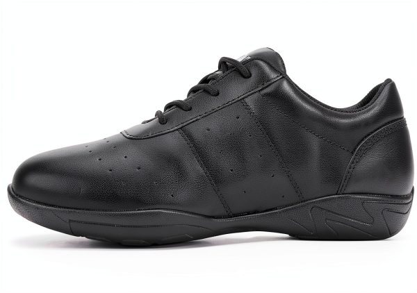 Girls Cheerleading Shoes EVA Sole Black-1