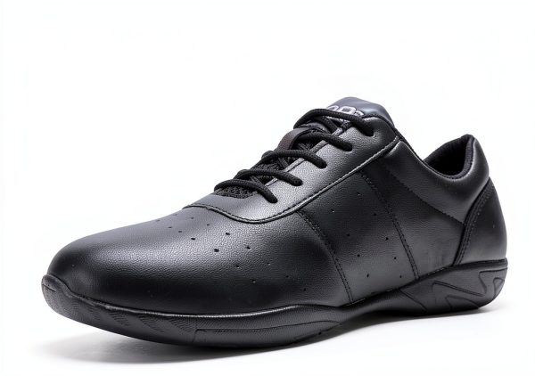 Girls Cheerleading Shoes EVA Sole Black-2