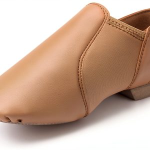 Stelle Girls Jazz Shoes Black Tan-0