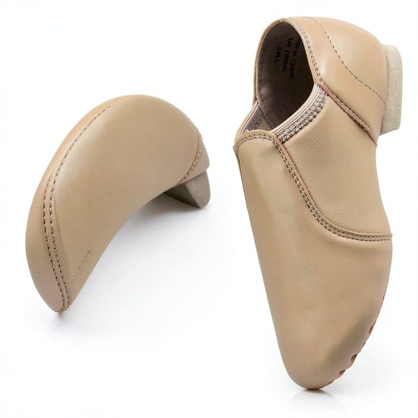 Stelle Girls Jazz Shoes Black Tan-3
