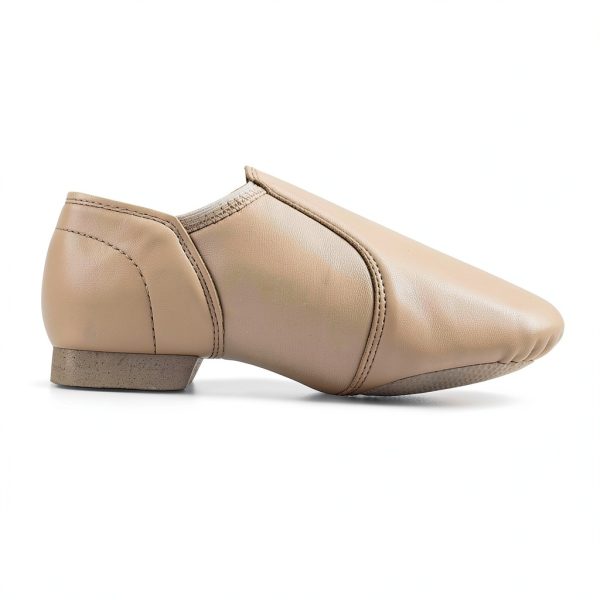 Jazz Dance Shoes STELLE PU Upper Black for Kids-5