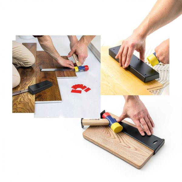 Laminate Wood Flooring Kit 43pcs by YIYITOOLS – Pull Bar & Mallet-6