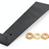 12 Inch Heavy Duty Pull Bar Bamboos LoKii Steel 4mm Thick Black-0