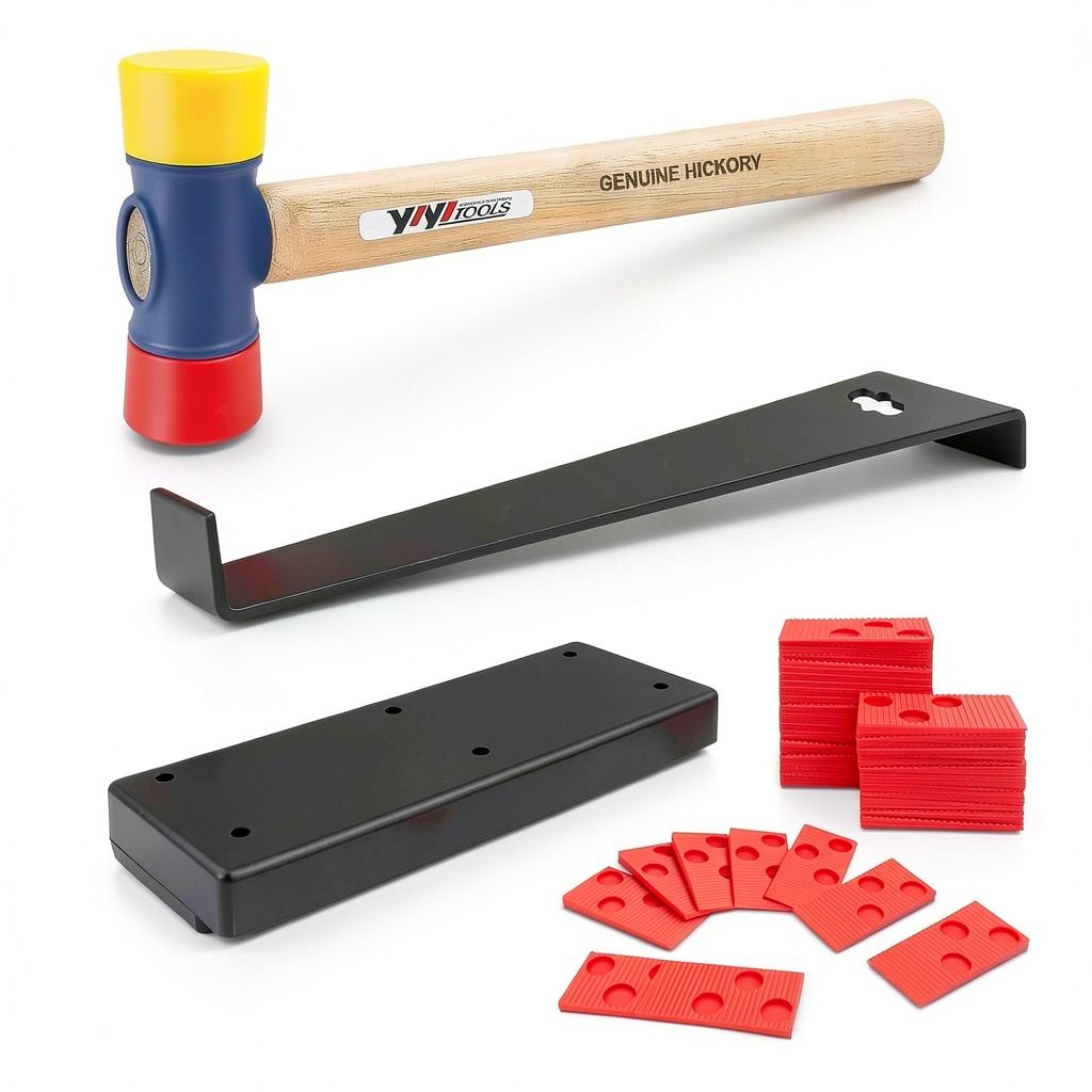 Product front view showing all components