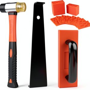 Laminate Flooring Tools ppkbbeb 43-Piece Kit with Hammer and Shims-0