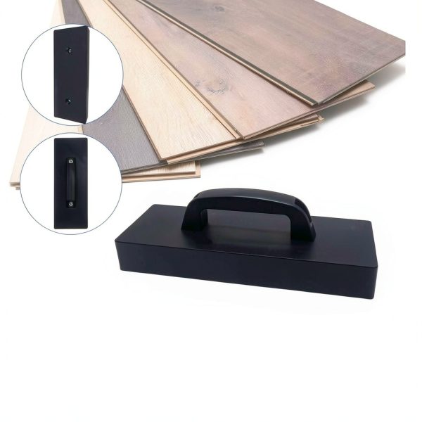 Tapping Block, Big & Weighted Floor Installation Block W/Handle No Hammer Required, for Laminate/Wood/Hardwood/LVT/LVP/Vinyl Plank Flooring, Heavy Flooring Tapping Tool -by MinliGUY-3
