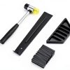 Homend Laminate Wood Flooring Installation Kit with Tapping Block, Pull Bar, Mallet and 20 Spacers-1