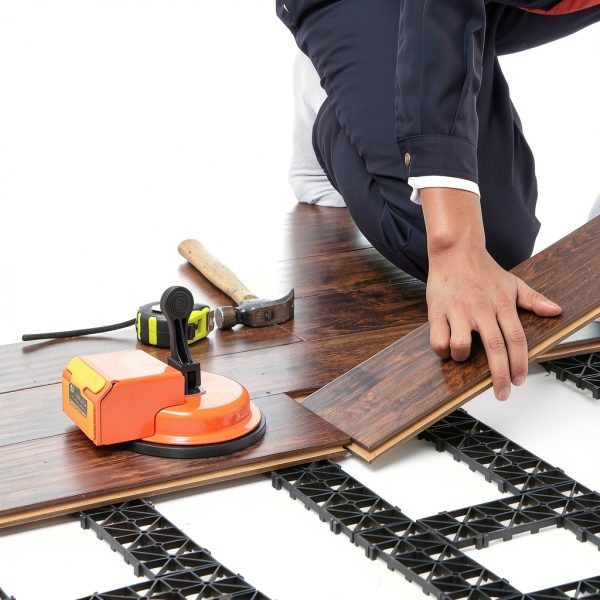 Floor Gap Fixing Tool CWD&SQH – Suction Cup & Sticky Pads Repair Kit-6
