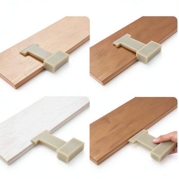 Laminate Flooring Tool Coositel Nylon Tapping Block with V L Slots-4