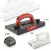 Tapping Block NAACOO Double‑Sided Flooring Tool with Handle, 3 Edges-4