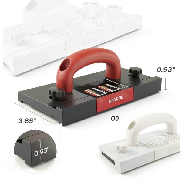 Tapping Block NAACOO Double‑Sided Flooring Tool with Handle, 3 Edges-4