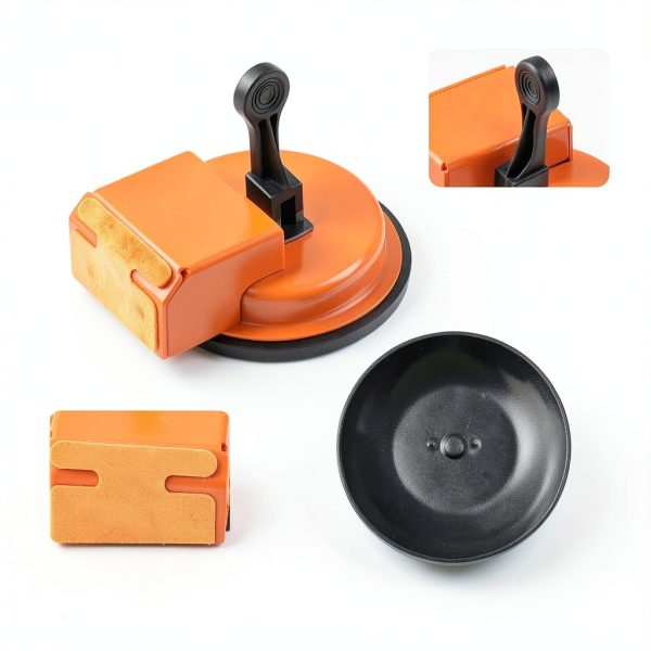 ECOGREDA Heavy Duty Floor Gap Fixer Tool with Suction Cup and 7 Pads-4