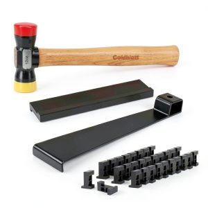 Goldblatt Laminate Flooring Installation Kit with Double-Faced Mallet-0