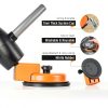 Heavy Duty Floor Gap Fixer Tool PZTO Suction Cup 10 Sticky Pads Orange-4