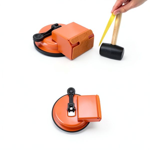 Floor Gap Fixer Tool CNARIO Repair with Vacuum Suction Cup & 6 Pads-1