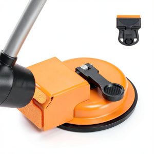 Heavy Duty Floor Gap Fixer Tool PZTO Suction Cup 10 Sticky Pads Orange-0